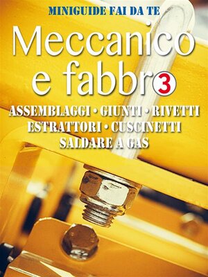 cover image of Meccanico e fabbro--3